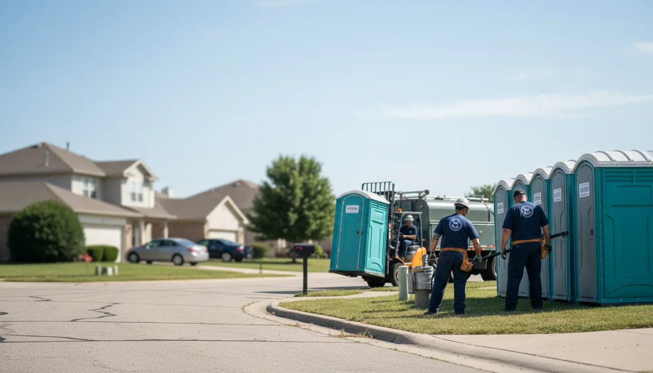 Porta Potty Rental in New Bavaria, OH near me